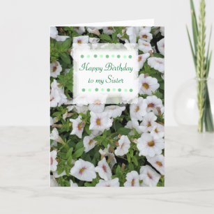 Cartes Fleurs Blanches D Anniversaire Zazzle Be