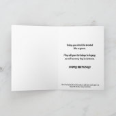 Bonne Carte D'Anniversaire Pour Elle (Intérieur)