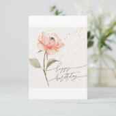 Bonne Carte D'Anniversaire Pour Elle (Debout devant)