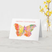 Bonne Carte D'Anniversaire Pour Les Artistes Créat (Fleur jaune)