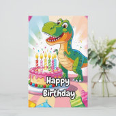 Bonne carte d'anniversaire pour les enfants (Debout devant)