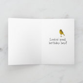 Bonne carte d'anniversaire (pour lui) par LOLBirds (Intérieur)