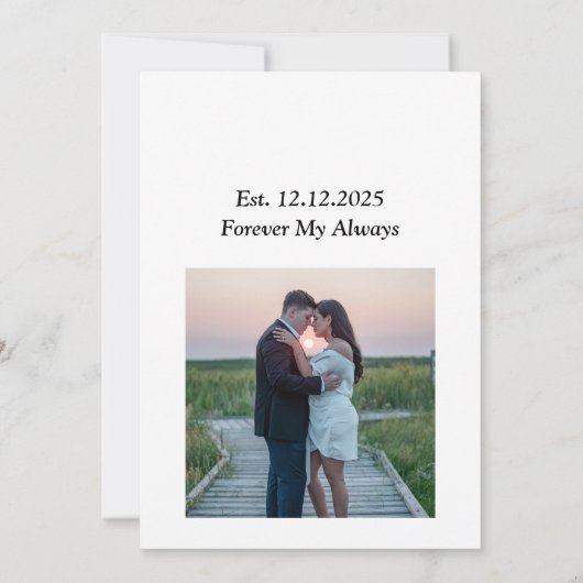 Bonne carte d'anniversaire pour mon mari (Dos)