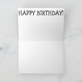 Bonne carte d'anniversaire : Pour vous (Intérieur)