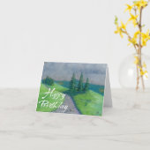 Bonne carte d'anniversaire printemps (Fleur jaune)