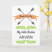 Bonne carte d'anniversaire simple et joyeux (Fleur jaune)