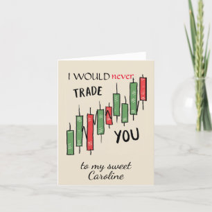 Bonne carte d'anniversaire - TRADER Amour d'annive