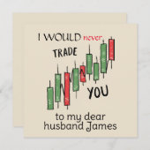 Bonne carte d'anniversaire - TRADER's Amour d'anni (Devant / Derrière)