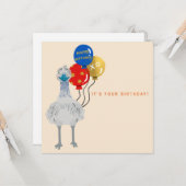 Bonne carte d'anniversaire - UEM (Devant/Arrière en situation)