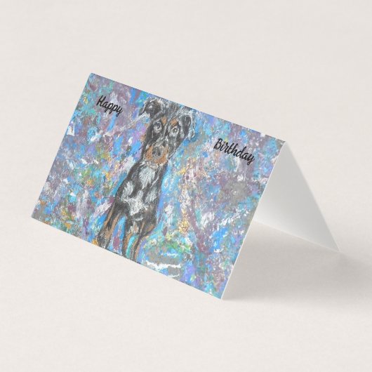 Bonne carte d'anniversaire vierge (Front)