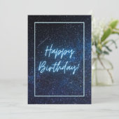 Bonne carte d'appartement d'anniversaire (Debout devant)