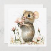 Bonne carte d'appartement d'anniversaire (Devant / Derrière)