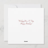 Bonne carte d'appartement d'anniversaire (Dos)