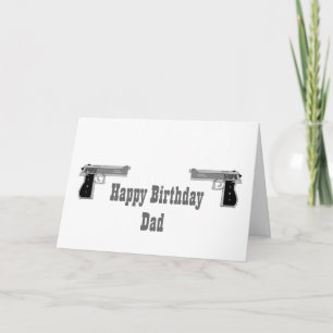 Bonne carte d'arme d'anniversaire