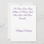 Bonne carte de 50e anniversaire (Dos)