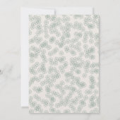 Bonne Carte de Baby shower de petite semence (Dos)