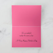 Bonne carte de belle-mère pour la fête des mères (Intérieur)