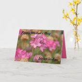 Bonne carte de belle-mère pour la fête des mères (Fleur jaune)