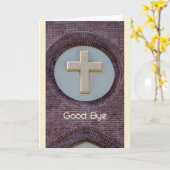 Bonne Carte de Bye pour votre grand Pasteur (Fleur jaune)