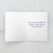 Bonne carte de chien Saint Bernard Puppy (Intérieur)