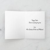 Bonne carte de collage de photos de Pâques (Intérieur)