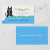 Bonne carte de contact SD Blue Couch Belge (Devant / Derrière)