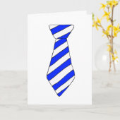 Bonne carte de Cravate de Fête des pères (Fleur jaune)