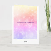 Bonne carte de design pour Reiki Mama anniversaire (Dos)