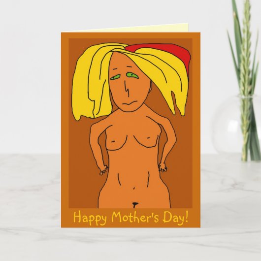 Bonne carte de fête des mères ! (Devant)