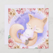 Bonne carte de fête des mères (Devant / Derrière)