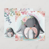 Bonne carte de fête des mères (Devant / Derrière)