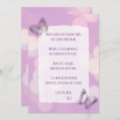 Bonne carte de fête des mères (Devant / Derrière)