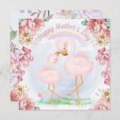 Bonne carte de fête des mères (Devant / Derrière)