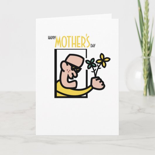 Bonne carte de fête des mères (Devant)