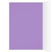 Bonne carte de fête des mères Roses violets Floral (Intérieur (Gauche))