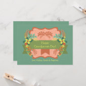 Bonne carte de grand-parents (Devant/Arrière en situation)