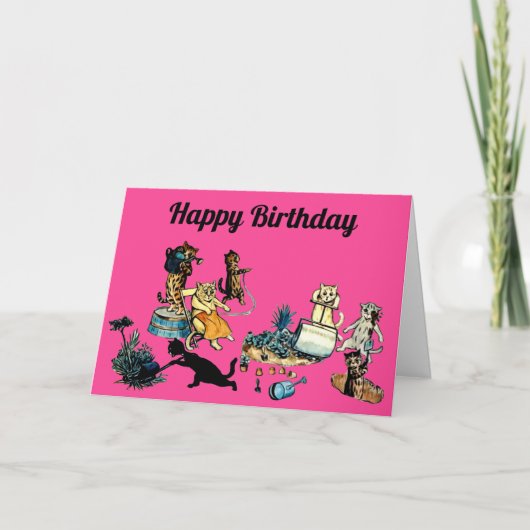 Bonne carte de jardinage d'anniversaire (Devant)