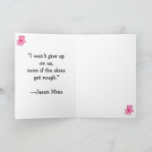 Bonne carte de jour Valentines (Intérieur)