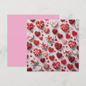 Bonne carte de jour Valentines (Devant / Derrière)