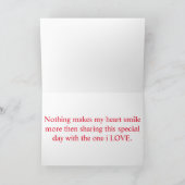 Bonne carte de la Saint Valentin (Intérieur)