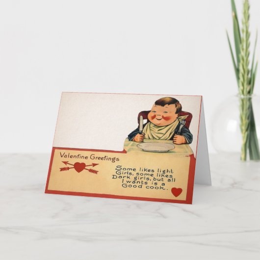 Bonne carte de la Saint-Valentin de Cook (Devant)