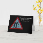 Bonne carte de mari pour l'anniversaire (Fleur jaune)