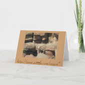 Bonne carte de mouton de Bighorn Birthday (Dos)