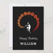 Bonne carte de musicien de jazz Cool (Devant)