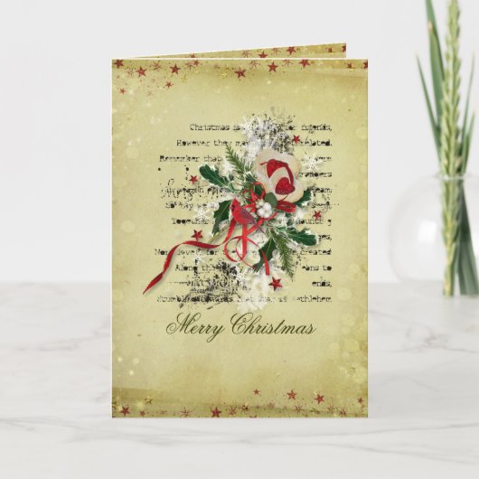 Bonne carte de Noël (Devant)