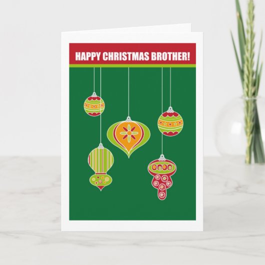 Bonne carte de Noël (Devant)