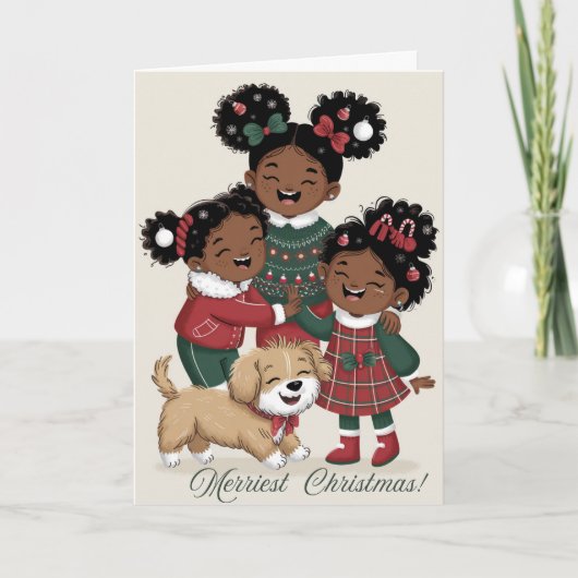 Bonne carte de Noël (Devant)