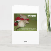 Bonne carte de Noël (Dos)