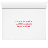 Bonne carte de Noël des pingouins (Intérieur Horizontal (Bas))