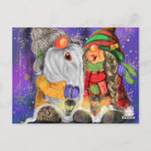 Bonne carte de Noël Gnome (Dos)